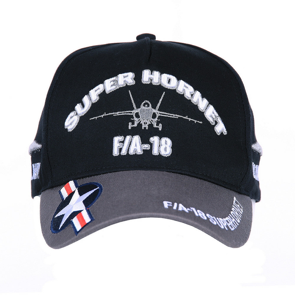 US Navy F/A-18 Baseball Cap Super Hornet F-18 Fighter Jet Aircraft Hat Army Military