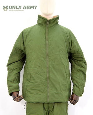 British Army Softie Jacket Thermal Reversible Olive / Sand Cold Weather Puffer