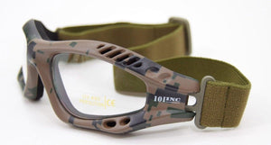 101-INC Military Tactical Goggles Eye Protection Airsoft Marpat US Woodland Digi