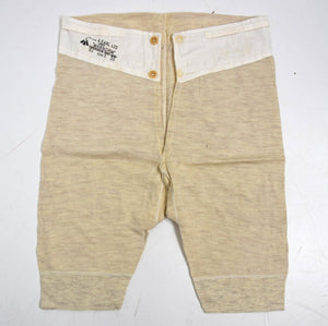 RARE Dated Original British Army 1949 Underwear Boxer Shorts Thermals WW2 1940's