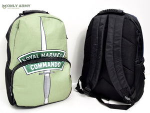 Royal Marines Commando Backpack 20L Bag Cadet Army Rucksack Printed RM Logo