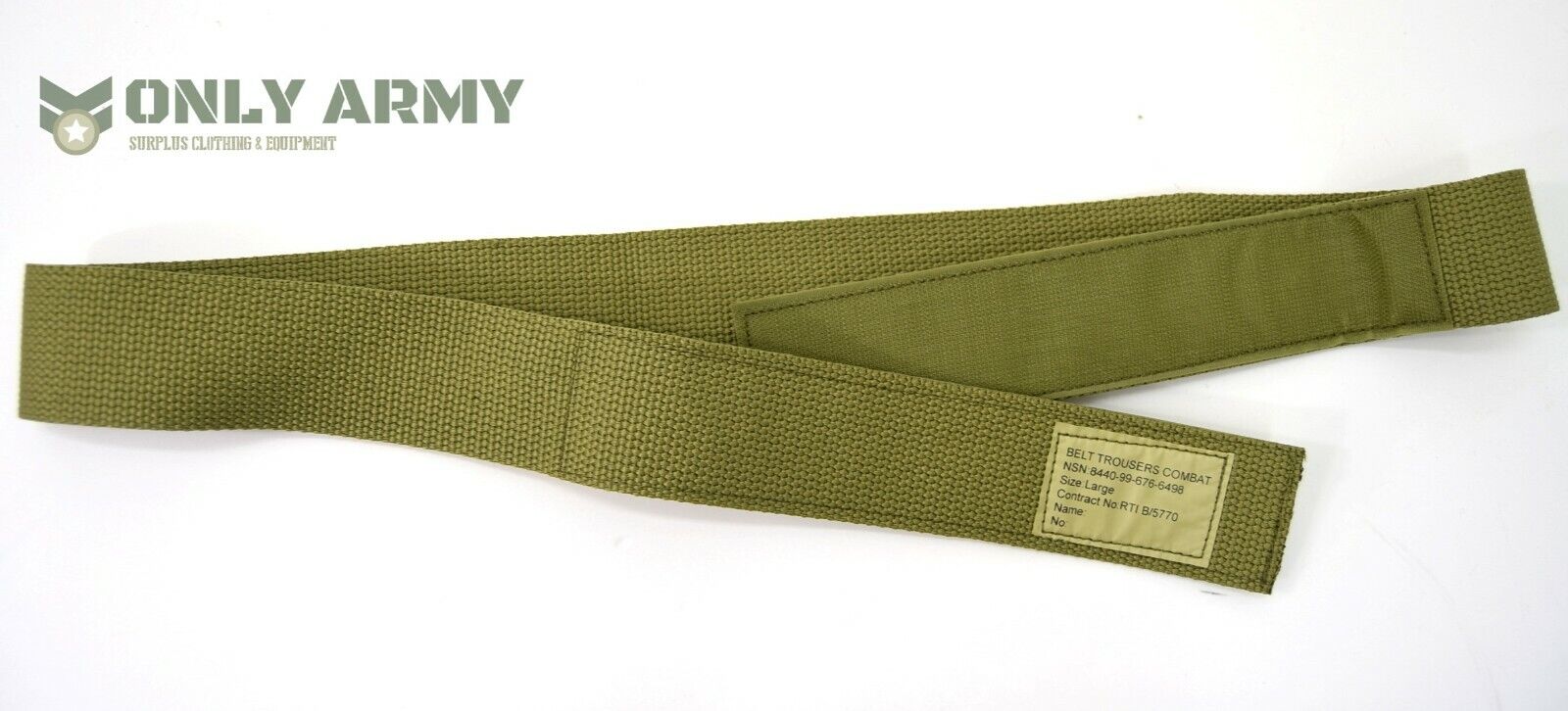British Army PCS Combat Belt For Combat Trousers Velcr0 Closure MTP Multicam