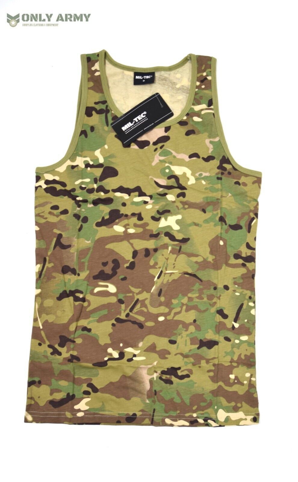 MULTICAM Vest Tank Top Summer Sleeveless Tshirt MTP MIL-TEC All Sizes Available!