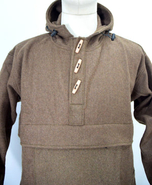 Bushcraft Anorak Smock Made From Wool Type Army Military Surplus Blanket Outdoor