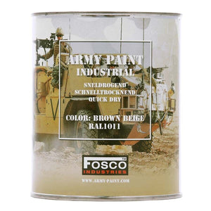 Army Brush On Paint 1L High Quality Matt Military Spec Model Vehicle Camo 1Litre