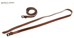 Vintage Swiss Army Leather Utility Strap Belt Blanket Tie Down General Purpose