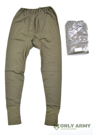 NEW - Dutch Army Thermal Long Johns Cold Weather Bottoms Underwear Base Layer