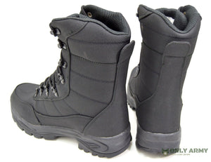 Commando Black Boots Dutch Army Special Forces Style Waterproof Assault Combat