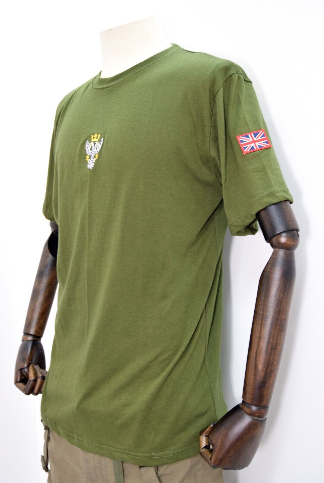 British Army Mercian Regiment Embroidered T Shirt Regimental Military Infantry