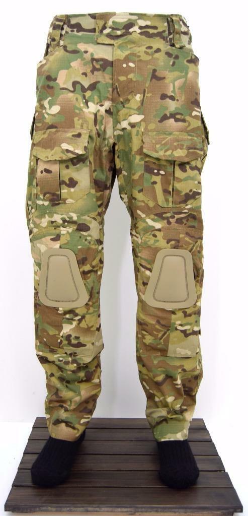 Multicam trousers with knee pads on sale