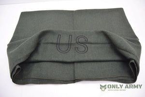 NEW US Army OD Olive Wool Blanket High Quality Military 75% Wool Blanket Camping