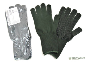 NEW - British Army Issue Grip Gloves Combat Contact Gripper Glove ARAMID Olive