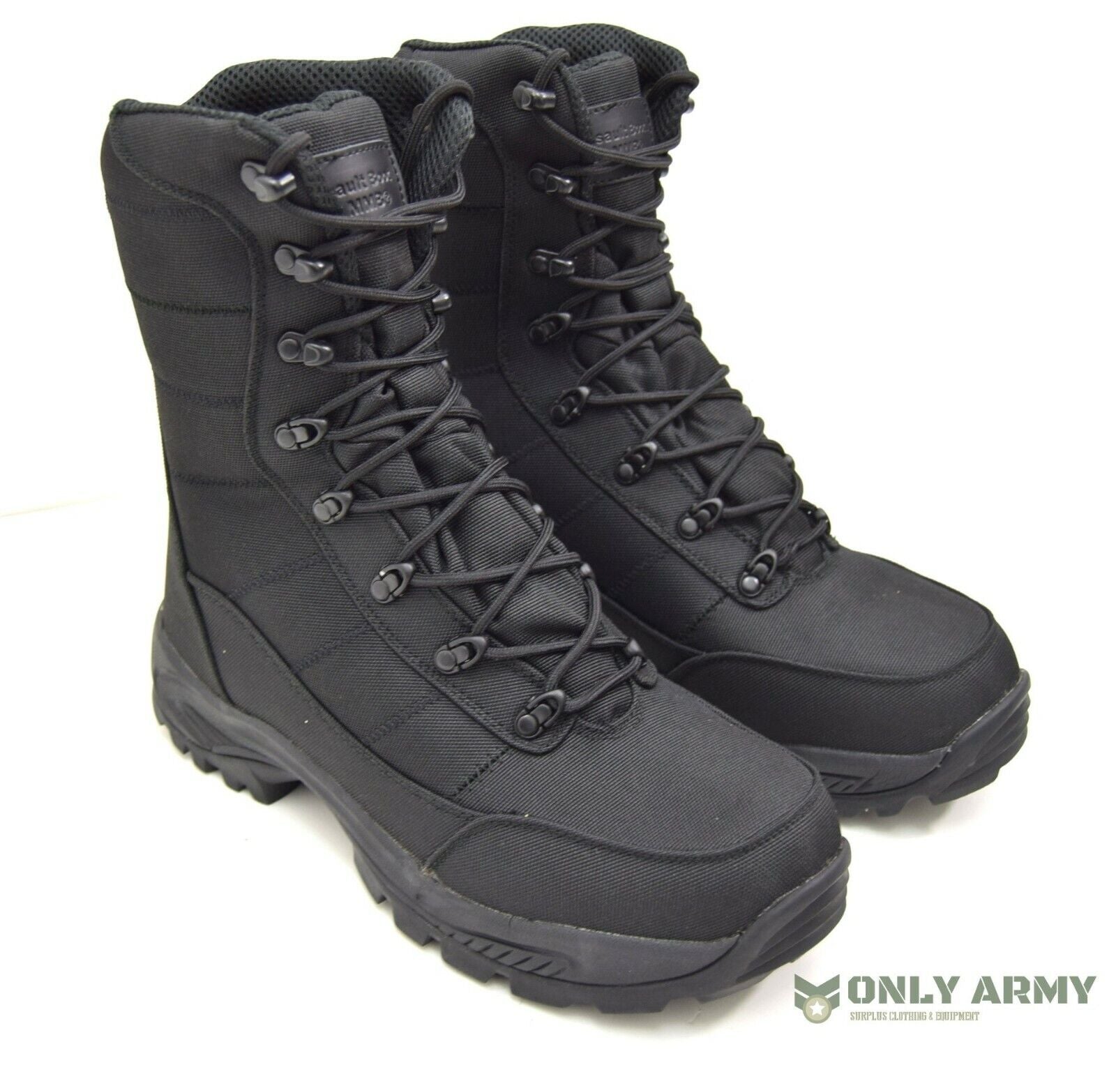 Commando Black Boots Dutch Army Special Forces Style Waterproof Assault Combat