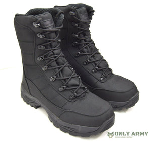 Commando Black Boots Dutch Army Special Forces Style Waterproof Assault Combat