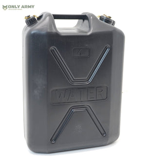 NEW British Army 20L Litre WATER Jerry Can Fuel Can Hardened Plastic Container