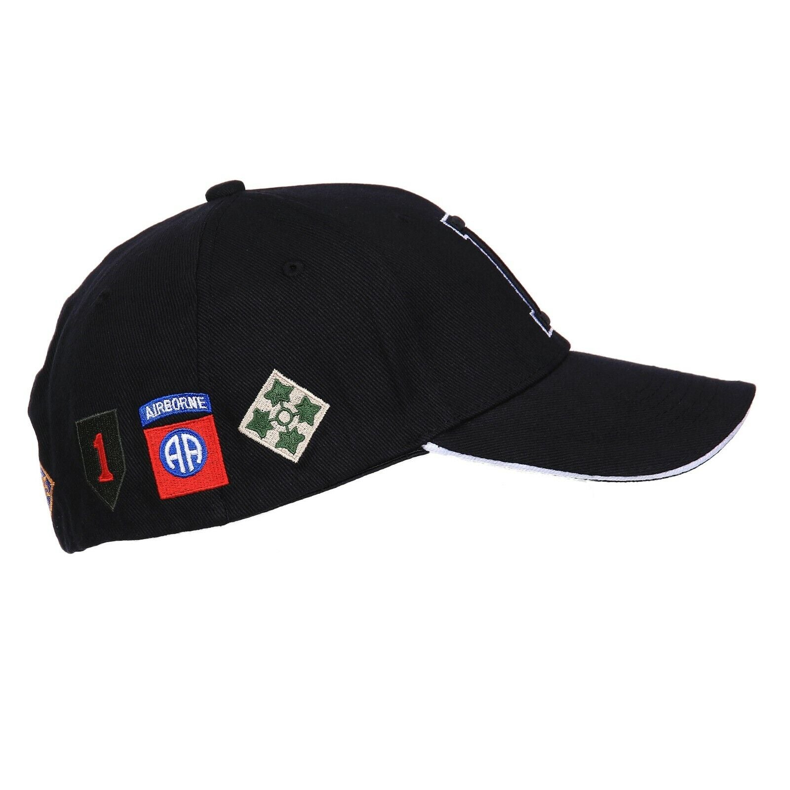 WW2 D Day Landing Baseball Cap Remembrance Infantry Airborne Insignia Memorial