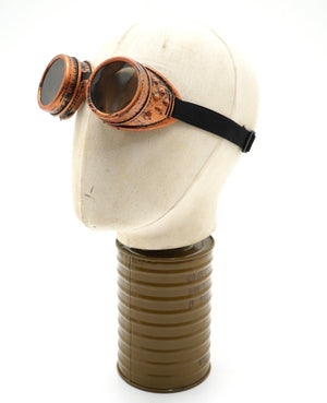 Steampunk Goggles - Lightweight Cosplay Fancy Dress Costume Goggles