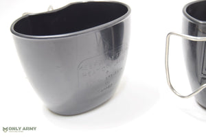 British Army Used Osprey Cup Water Canteen 58 pattern Black Mug Camping Drinking