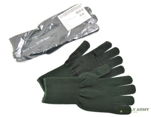 NEW - British Army Issue Grip Gloves Combat Contact Gripper Glove ARAMID Olive
