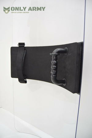 RARE Ex Police Army Riot Shield Public Order Protective Armadillo Airsoft Clear