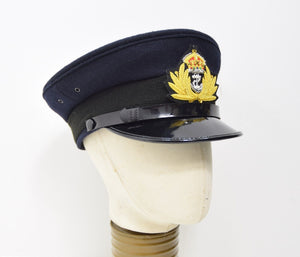 British Royal Navy Peak Hat Officers Dress Uniform Cap Naval RN Military UK Army