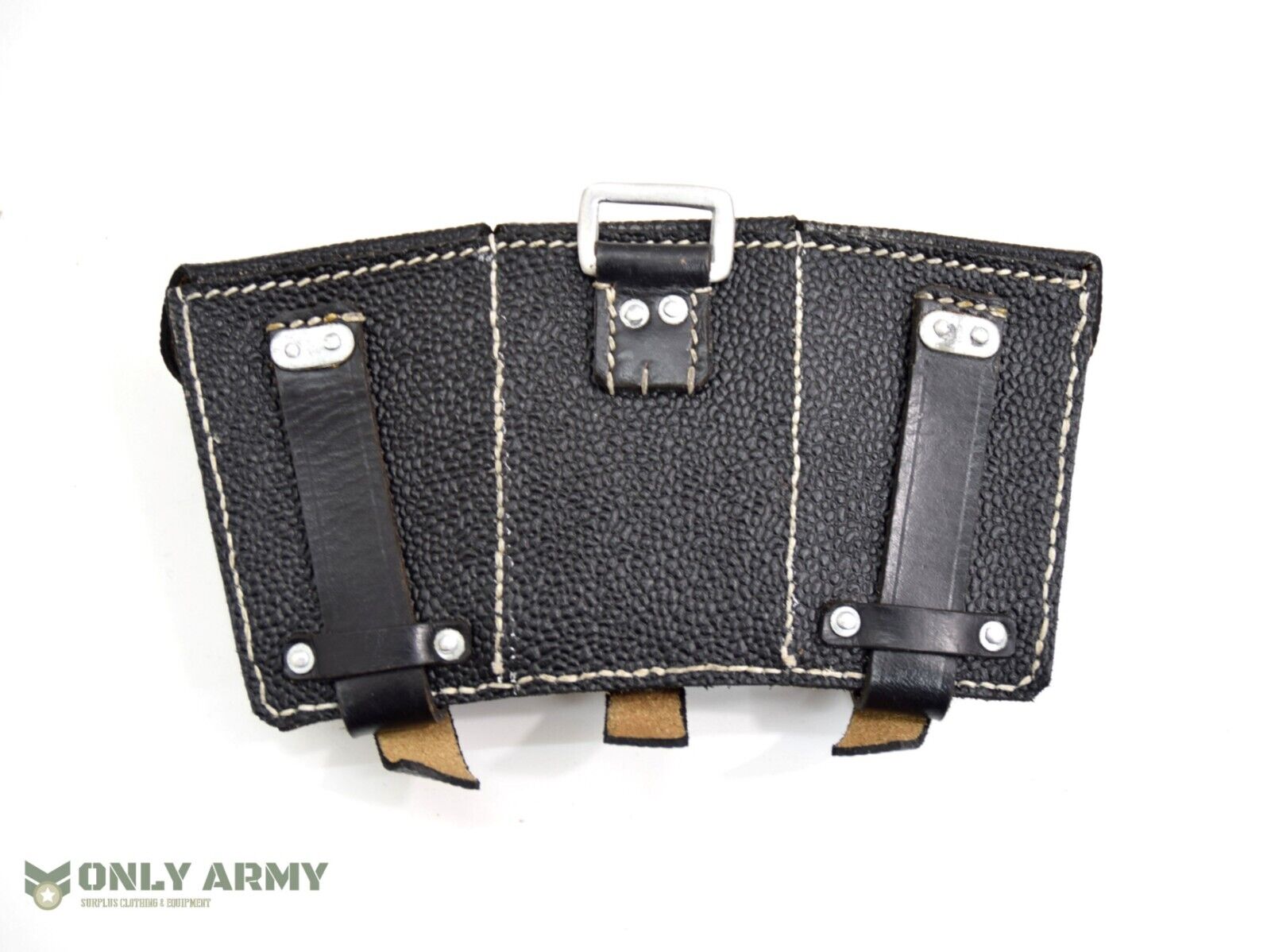 Repro German Army K98 Triple Ammo Pouch Leather Mauser Ammunition Pouch WW2 WWII