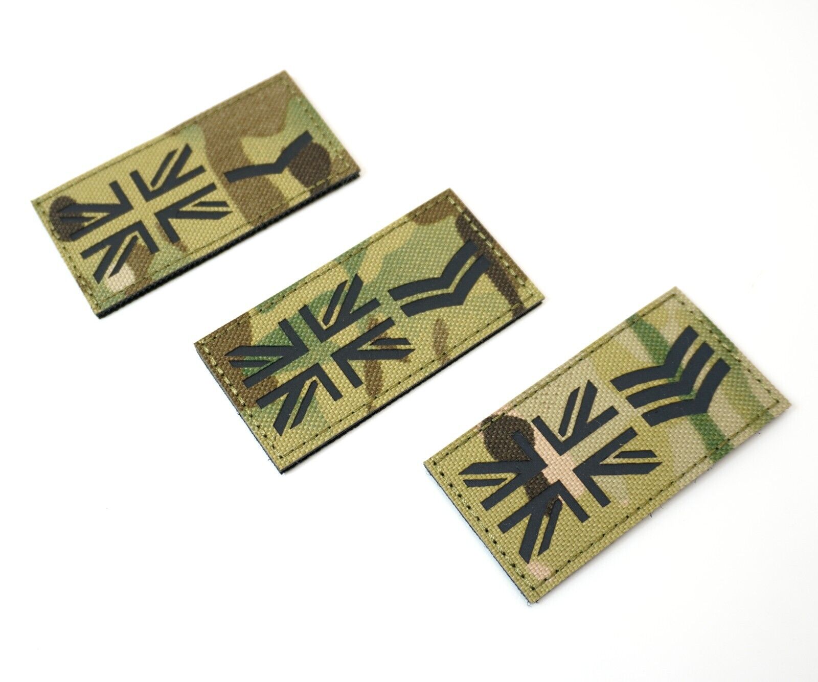 British Army Velcr0 Rank Patch Badge Corporal Lance Corporal Sergeant TRF