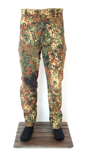 German FLECKTARN Softshell Waterproof Fleece Lined Combat Cargo Trousers Pants