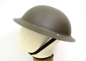 Repro British Army WW2 Plastic Helmet Tommy Doughboy Brodie Style WWII Soldier