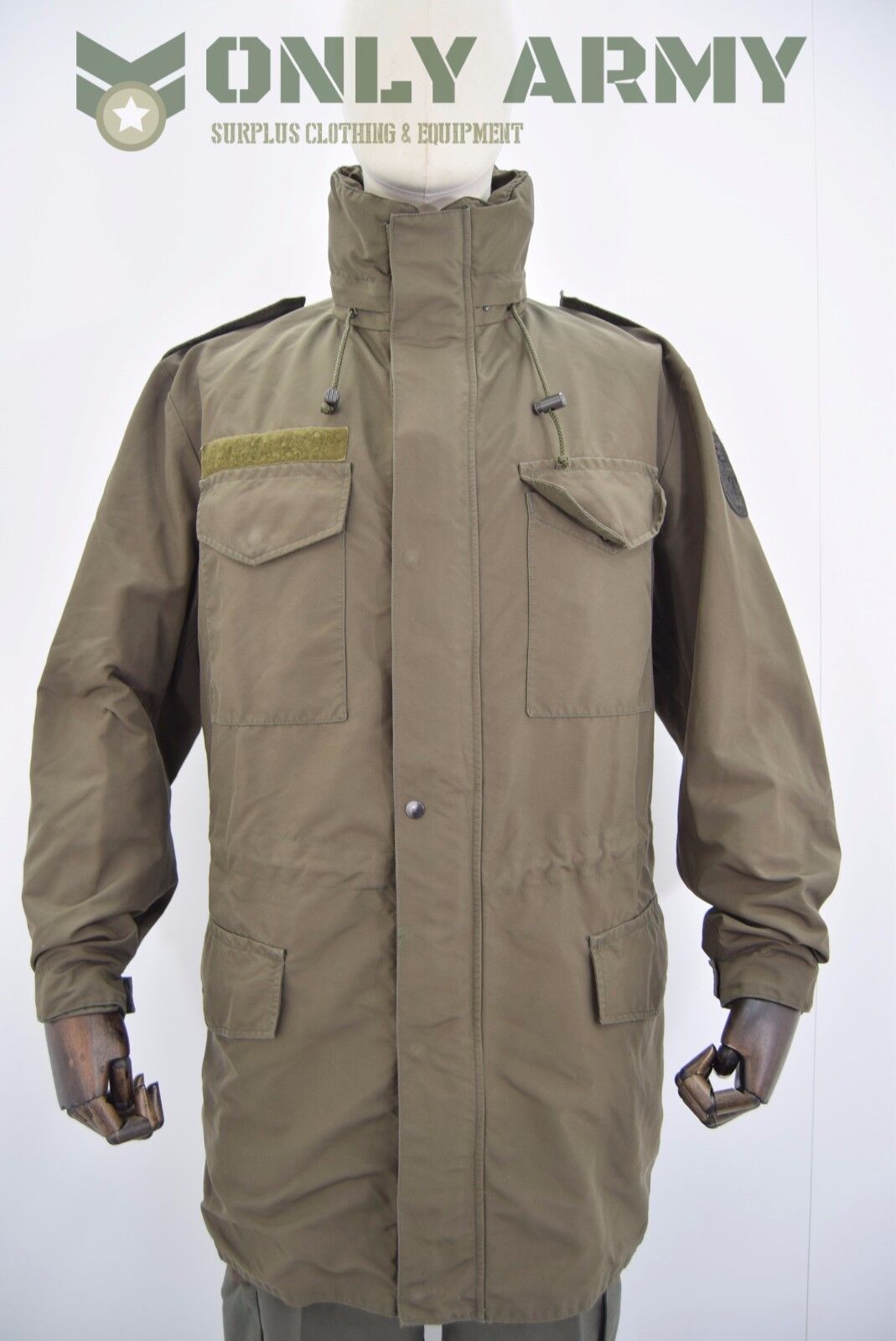 Austrian Army M65 Goretex Jacket Waterproof Smock Alpine Coat Lined Combat Used