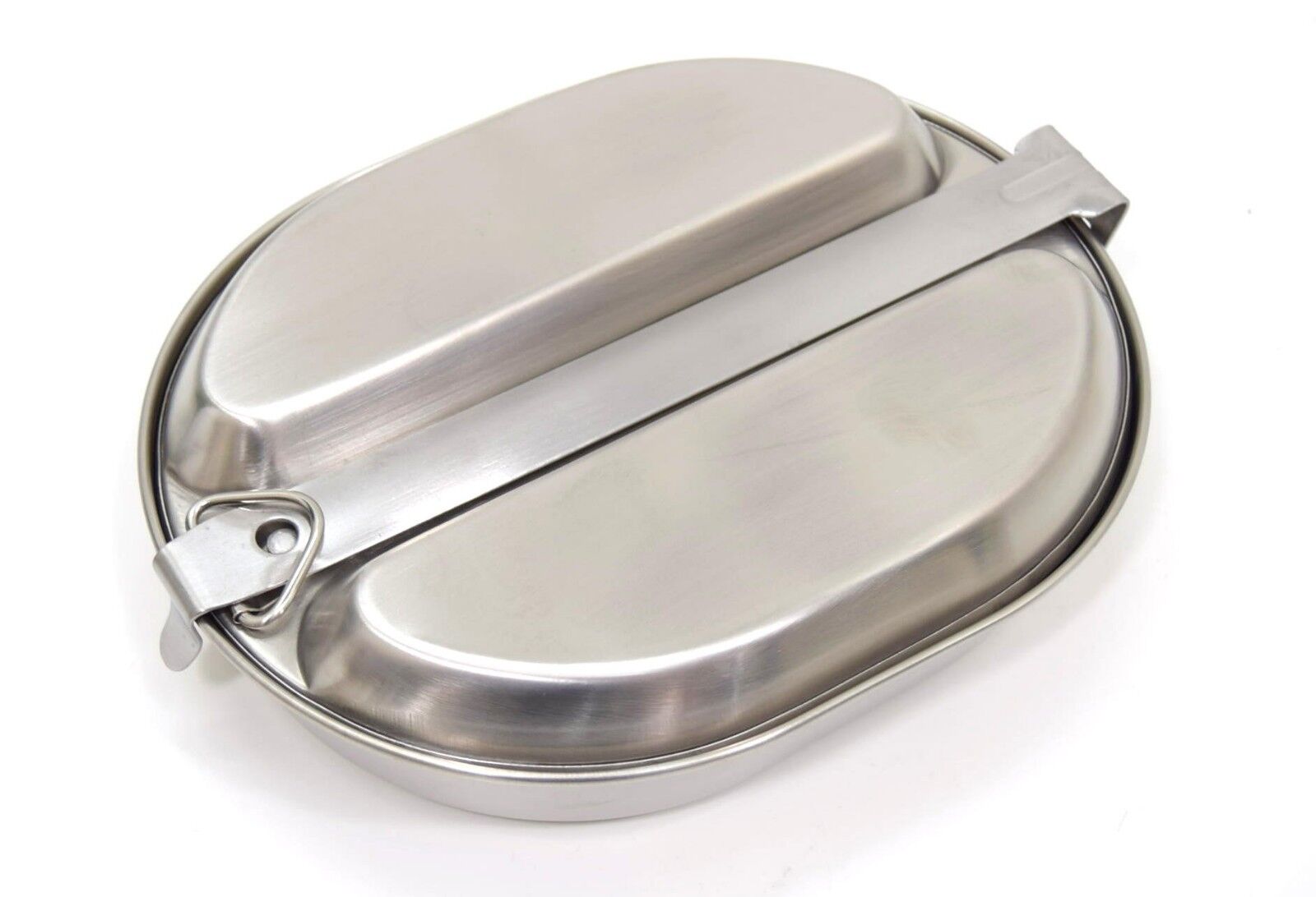 US Army Mess Tin Set Stainless Steel Kit Cook Set Cooking Camping Military USMC