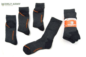 4 x Pairs Grey WEATHERPROOF® Outdoor Socks Thermal Cushioned Work Hiking Walking