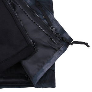 ECWCS Waterproof Windproof Jacket With Removable Fleece A-TACS LE Night Camo