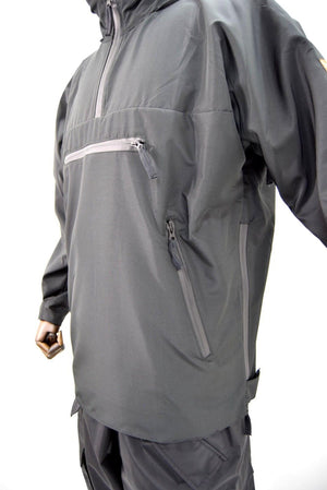 British Army PCS Thermal Lightweight Smock SAS Black Fleece Lined Buffalo Top