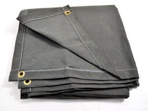 Swiss Army Heavy Duty Canvas Sheet Waterproof Tarpaulin Tarp Shelter Military