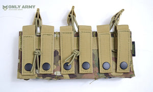 NEW Viper Triple Mag Pouch MTP Multicam Camo MOLLE Webbing Rifle Ammo Magazine