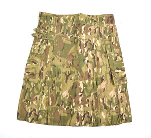 Scottish Tactical Military Kilt MTP Multicam Camo Highland Regiment Army Combat