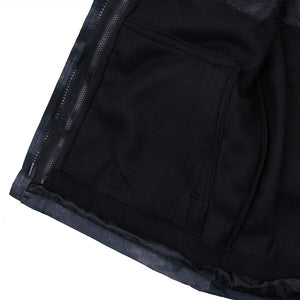 ECWCS Waterproof Windproof Jacket With Removable Fleece A-TACS LE Night Camo