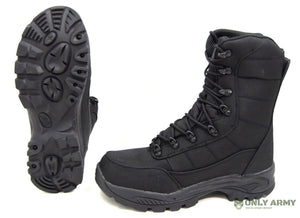 Commando Black Boots Dutch Army Special Forces Style Waterproof Assault Combat
