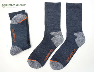 4 x Pairs Blue WEATHERPROOF® Outdoor Socks Thermal Cushioned Work Hiking Walking