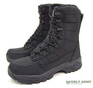 Commando Black Boots Dutch Army Special Forces Style Waterproof Assault Combat