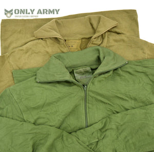 British Army Issue Thermal Norgie Shirt Cold Weather Long Sleeve Top Norwegian