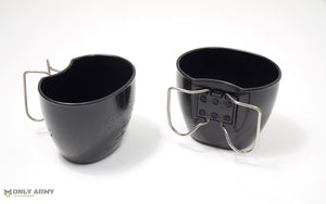 British Army Used Osprey Cup Water Canteen 58 pattern Black Mug Camping Drinking