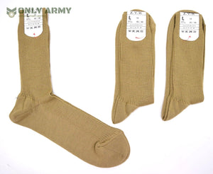 5 x Pairs Czech Army Shoe Socks UK 11-13 Dress Uniform WW2 Style Military Sock