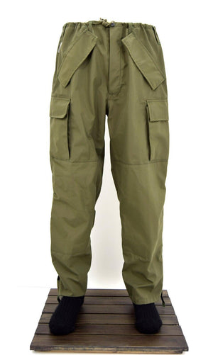 Army Wet Weather Goretex Over Trousers Waterproof Combat Pants Trouser Military