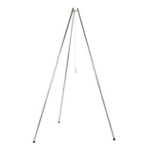 Army Style Outdoor Open Fire Tripod Cooking Stand Pot Hanging Camping Bushcraft