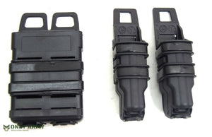 Black Fast Mag Pistol / Rifle Pouch MOLLE Hard Shell Mag Holder UKSF Army Style