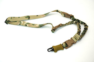 MTP / MULTICAM SINGLE POINT SLING ADJUSTABLE BUNGEE SLING BRITISH ARMY STYLE