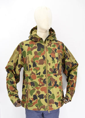 RARE Auscam Australian Army Tactical Combat Winter Jacket Fleece Lined Ripstop