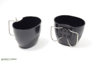 British Army Used Osprey Cup Water Canteen 58 pattern Black Mug Camping Drinking